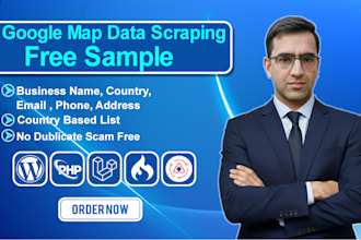 extract google maps b2b business emails and phone numbers