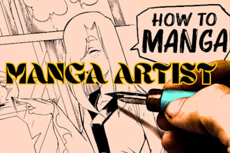 teach manga anime style