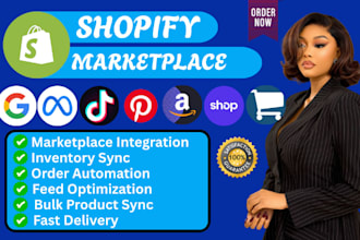 do shopify marketplace facebook tiktok shop pinterest amazon simprosys feedhub
