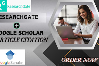 increase google scholar citation, backdate current citation using researchgate