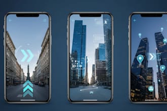 develop location based ar apps using gps and real world mapping
