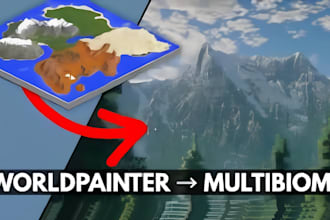 build a custom minecraft map with worldpainter