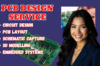 make pcb design pcb layout and circuit schematic
