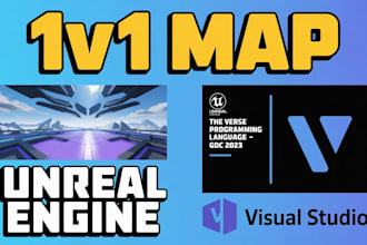 create a 1v1 fortnite map using uefn