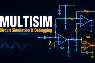 do circuit simulation and debugging in multisim