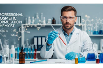 reverse engineer and develop cosmetic product formulations