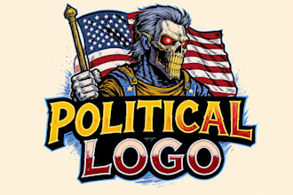 design a professional patriotism logo for your brand or organization