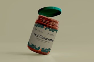 design a professional product label and packaging
