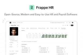 implement frappe HR for employee management and HR workflows