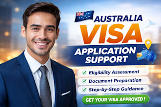 prepare and support your australia visa application with accuracy and compliance