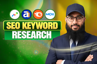 do SEO keyword research, competitor analysis and topical map for google and ai