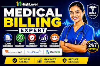 do medical billing ar follow up claims submission and denial management 2026