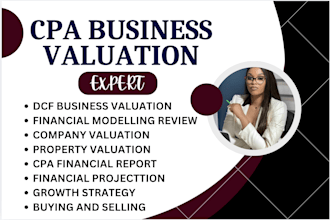 do company valuation prepare business valuation report financial analysis equity