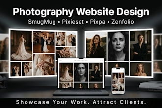 design photography websites smugmug pixieset pixpa and zenfolio