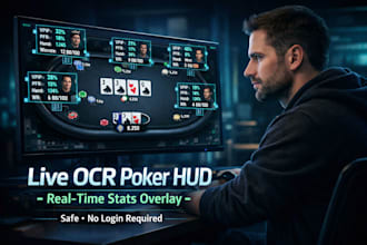 gg poker live hud poker ocr real time poker stats