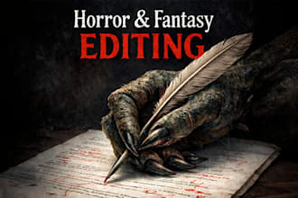 copyedit and proofread your manuscript