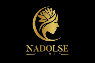 make cosmetic beauty brand skin care salon logo design