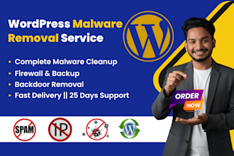 remove malware, and secure your wordpress site