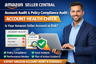 audit your amazon seller central account health and policy compliance