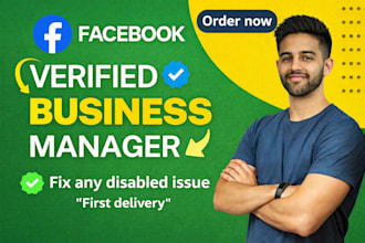 create fresh verified fb business manager and ads account