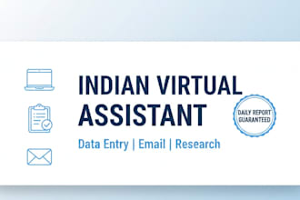 be your indian virtual assistant for calls, leads and local support