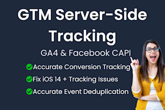 setup server side tracking GTM for ga4 and facebook ads