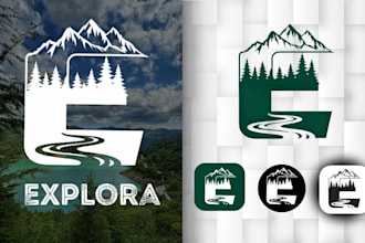 design a professional logo and graphic illustrations