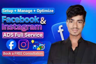 be your  facebook and instagram ads campaign expert