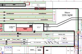 design optimized factory layout planning using autocad