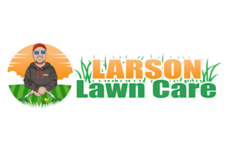 design unique landscape and lawn care service logo