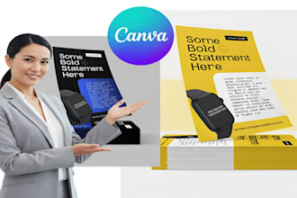 do flyer design in canva
