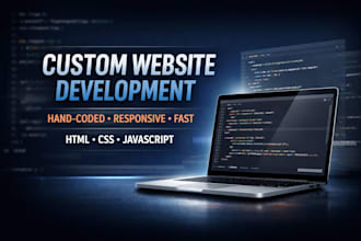 build a custom website with live coding