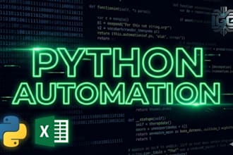 create custom python scripts for automation and web scraping