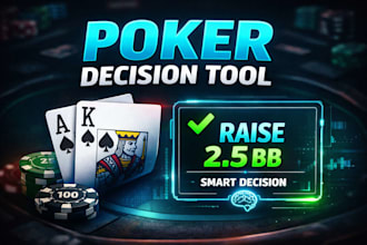 create a online poker bot