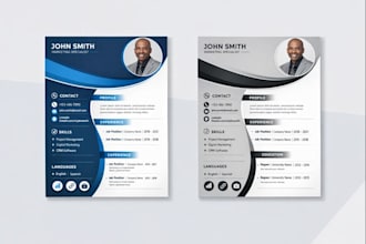 design proffessional CV or resume design