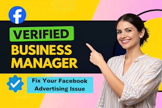 create and fix facebook business manager, ad account