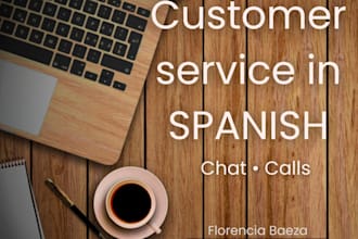 spanish customer support agent email chat calls