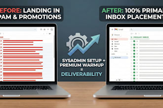 build cold email infrastructure, fix dns, warm up your domain