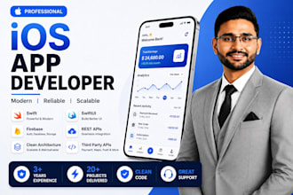 develop a fully functional ios app with swift and swiftui