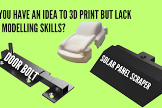 design you a functional 3d print for you to print