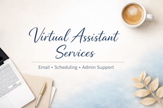 virtual assistant for email, scheduling, and admin tasks