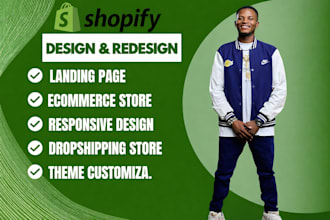 shopify store design shopify store redesign shopify website design shopify store