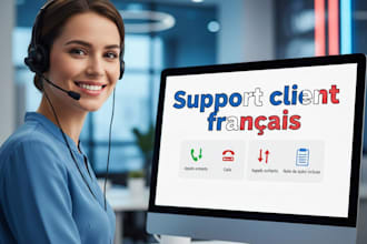 provide professional french customer support and call center services