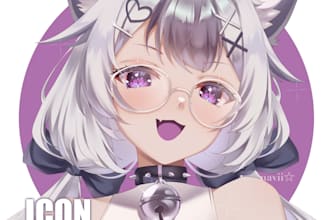 draw cute anime icon or profile picture