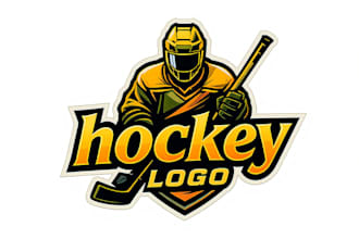 design a professional hockey logo for your team or brand