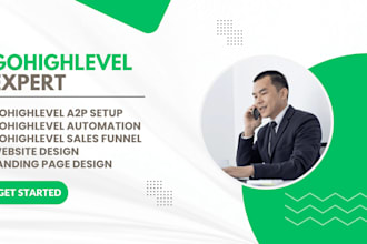 create gohighlevel website funnel workflow automation