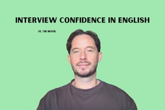 help you prepare for job interviews in english with confidence