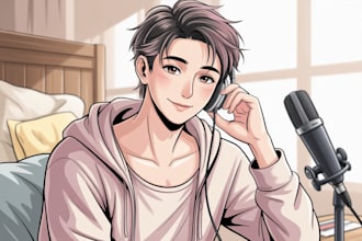record a deep and sexy male voice over  nsfw and sfw erotic sultry narration