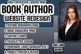 book author website author personal website self publishing author site writer