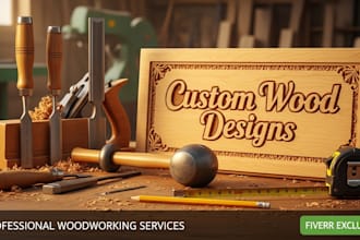 do professional woodworking and custom wood designs